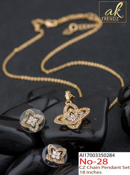 Star pendant with studs