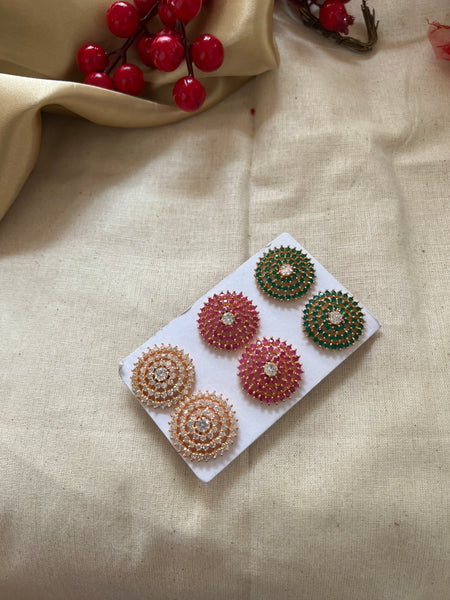 Jumbo stone studs