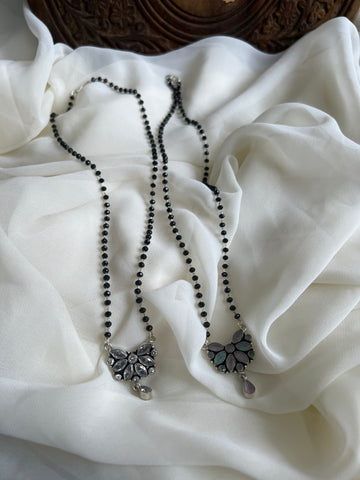 Stone flower mangalsutra