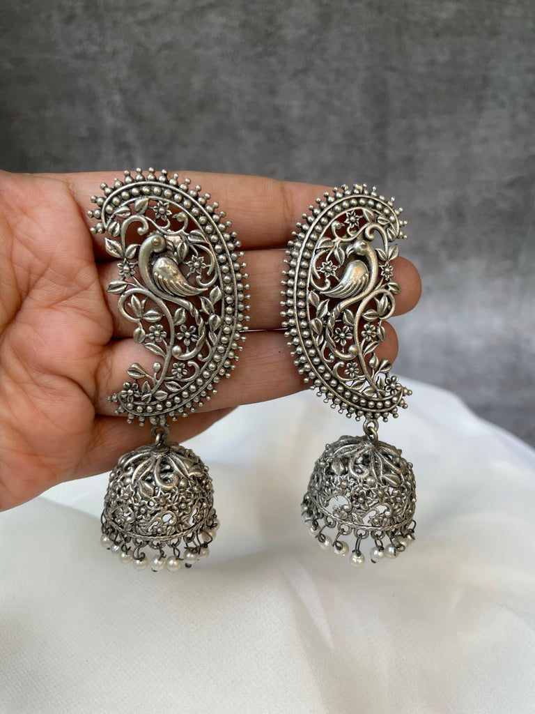 Beautiful Oxidized Earcuff Earrings