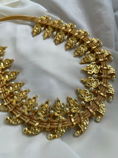 Lakshmi manga Kundan Long Necklace