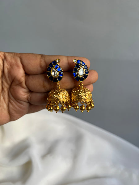 Kundan manga Nagas Jhumkas