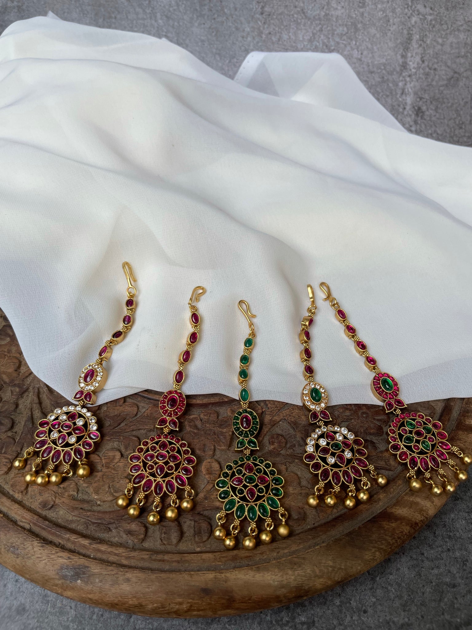 Antique Kemp bridal tika
