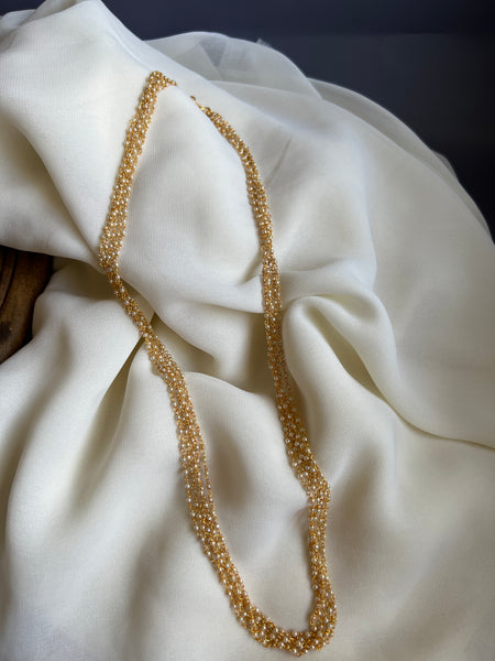 5 layer Pearl maala-(24 cm/2 variants)