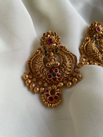 Temple bridal Lakshmi Chaandbalis