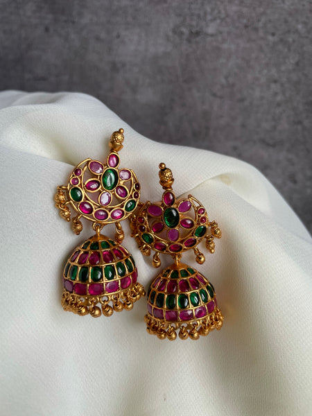 Vintage kemp premium jhumkas