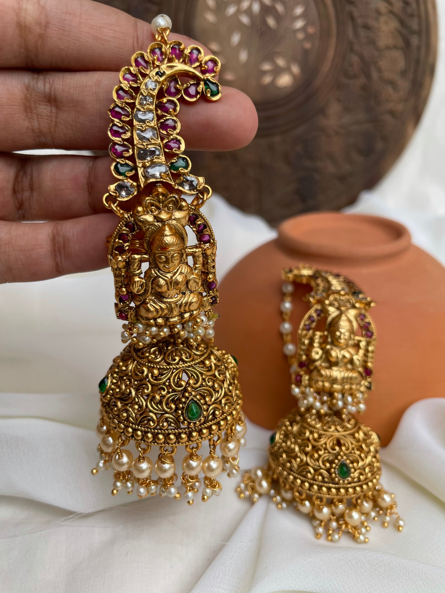 Kiranmayee Lakshmi Jhumkas