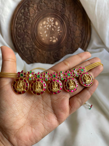 Kundan flower Lakshmi attigai