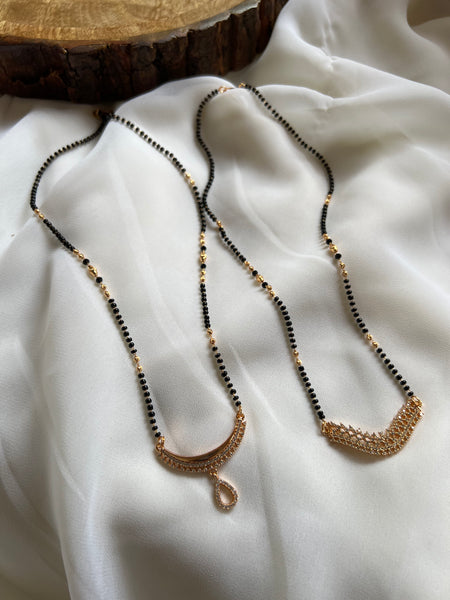 Budget rose polish Mangalsutra