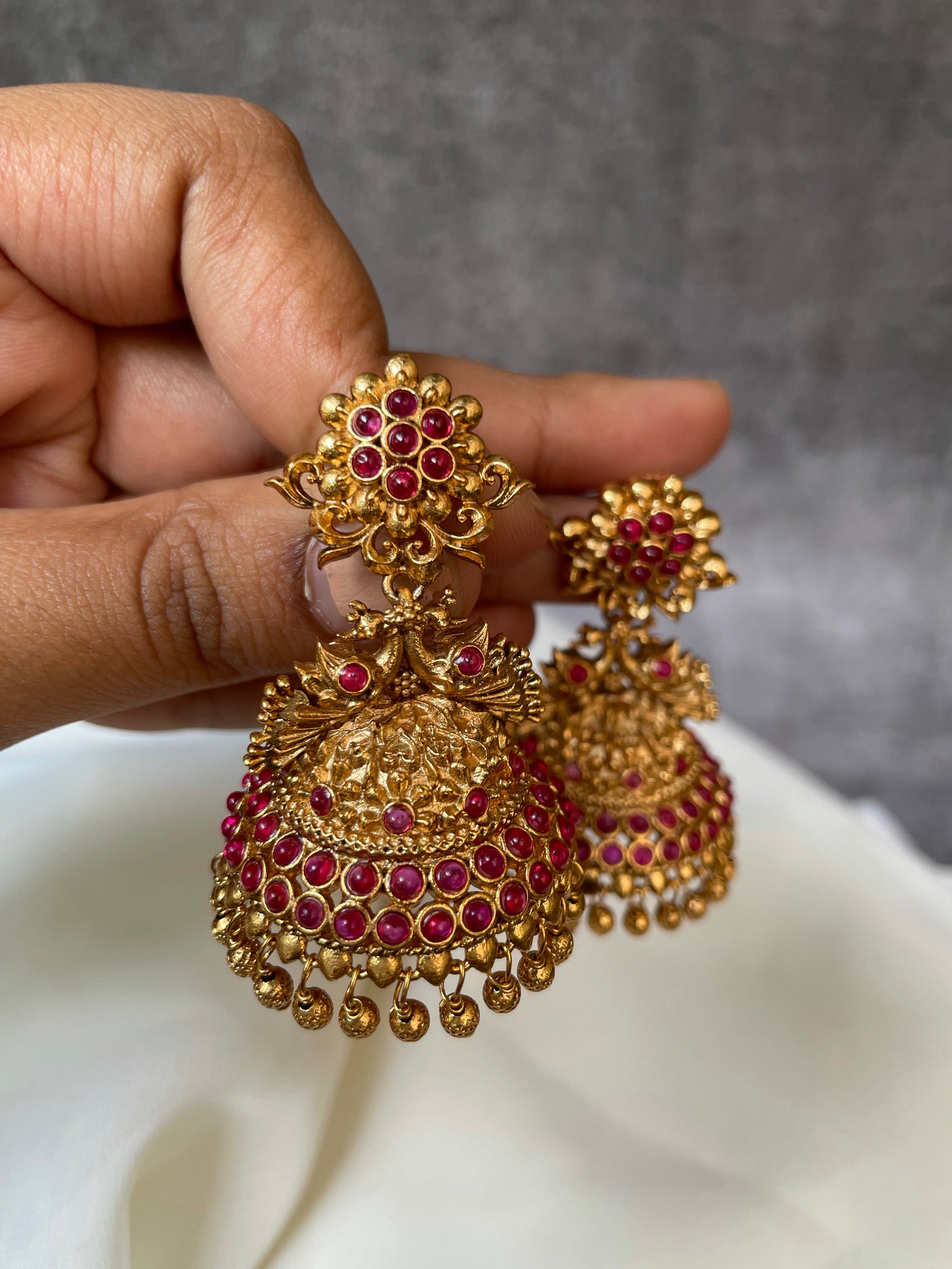 Antique bridal Jhumkas