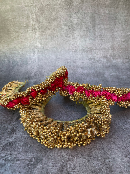 Dried Rose with gold details