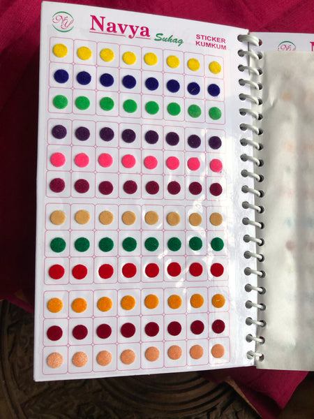 Bindi book (960 bindis in 4 sizes)