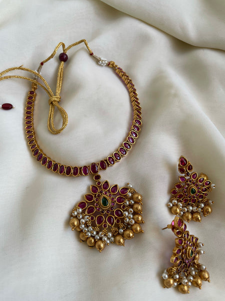Kemp vintage attigai with tear drop studs