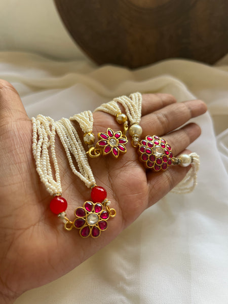 Kundan flower bracelets