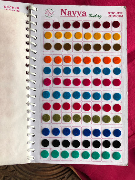 Bindi book (960 bindis in 4 sizes)