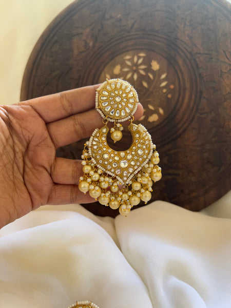 Sabyasachi inspired Kundan bridal Chaandbalis