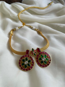 Kundan flower attigai