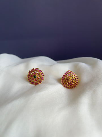Bridal kemp adjustable ring