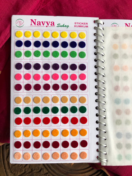 Bindi book (960 bindis in 4 sizes)