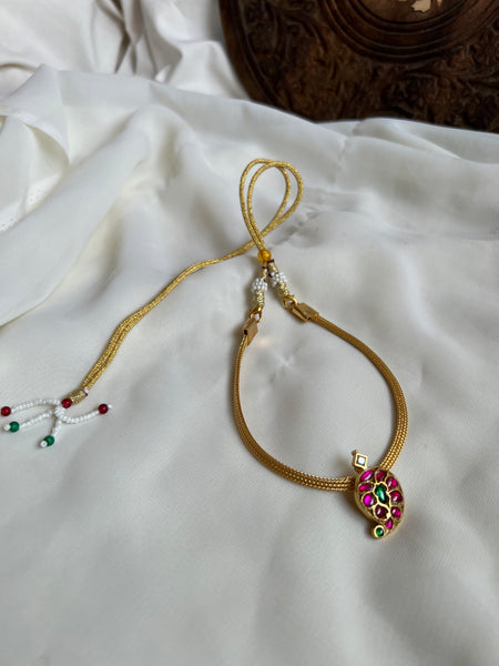 Kundan manga necklace