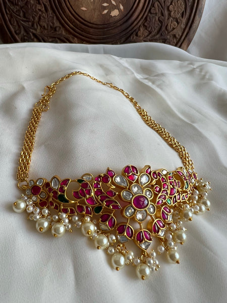 Annam Kundan choker with Chaandbalis