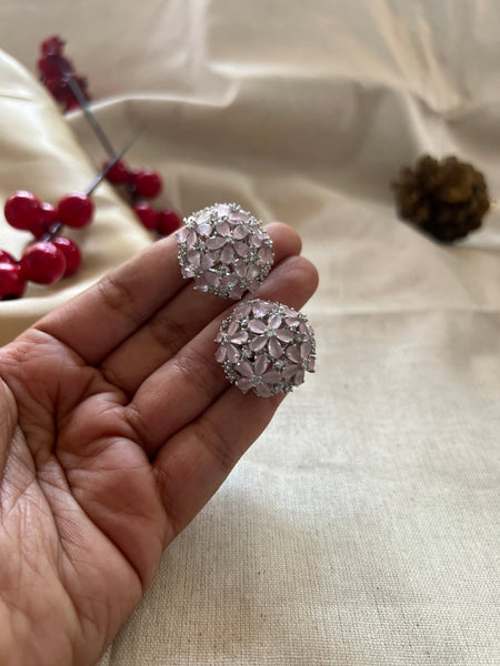 Jumbo cluster stone studs