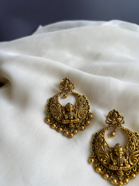 Antique Lakshmi Chaandbalis