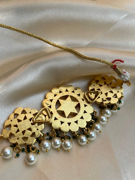Bridal Kundan star choker