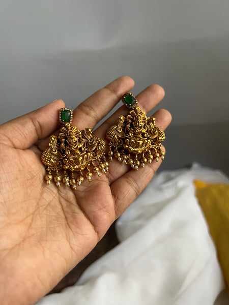 Nagas Lakshmy premium temple choker with earrings