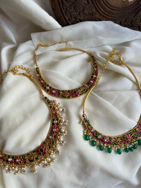 Kundan floral Hasli