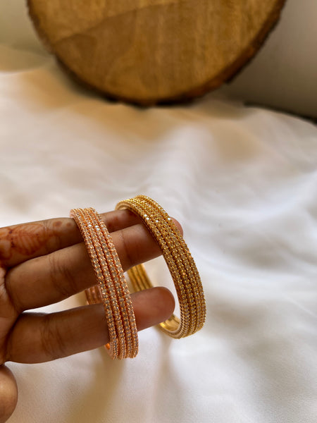Premium super thin stone bangles