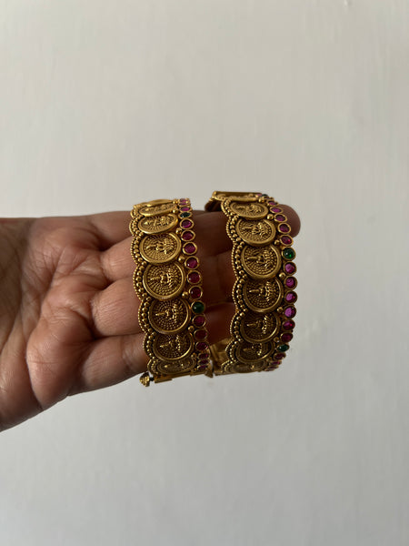 Bridal kemp Lakshmi bangles (3 Color options)