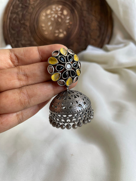 Candy stud Rudraa Jhumkas