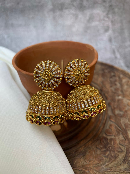 Antique designer Jhumkas design B