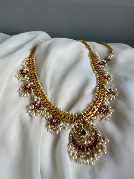 Kundan guttapusalu necklace