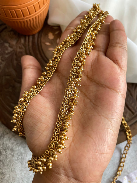 Golden cluster hip belt