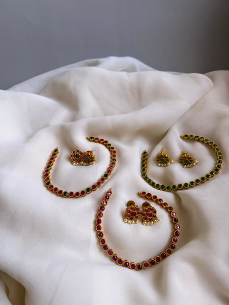 Kid friendly Kemp necklace with studs