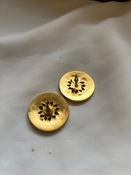 Jumbo Kundan silver studs PRE book