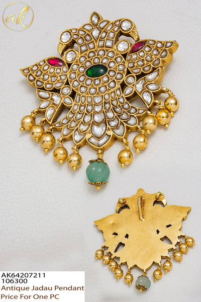 Nakshi Kundan pendant