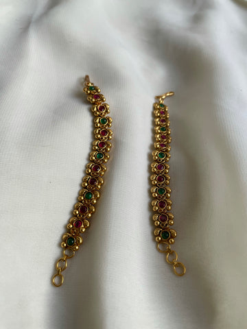 Kemp earrings chain