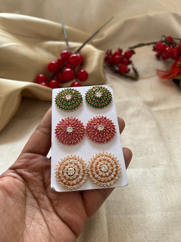 Jumbo stone studs