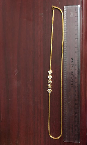 5 flower mogappu chain