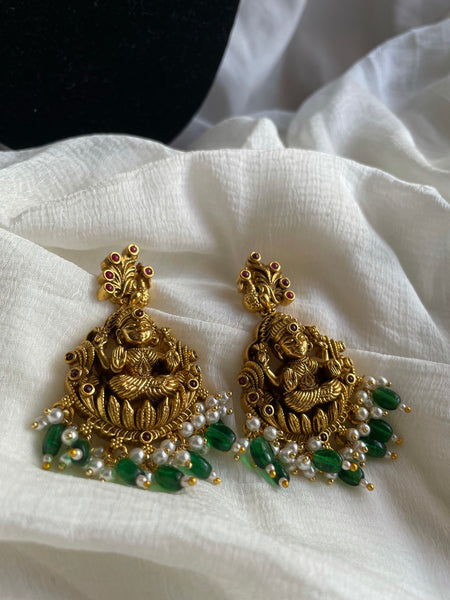 Nagas Lakshmi bridal full neck choker with earrings