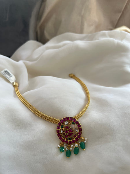 Kundan Annam choker