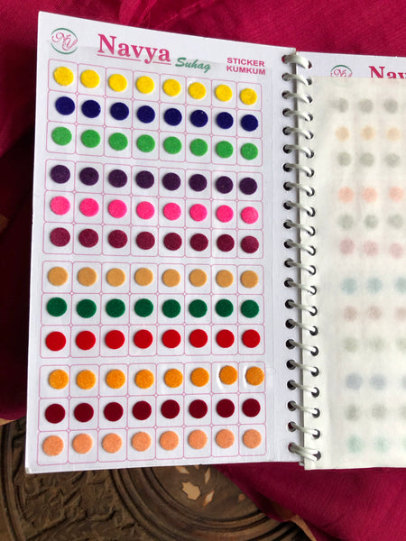 Bindi book (960 bindis in 4 sizes)