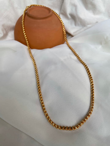 Golden rope chain for pendants/mangalsutra