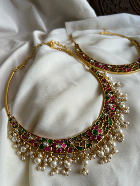 Kundan floral Hasli