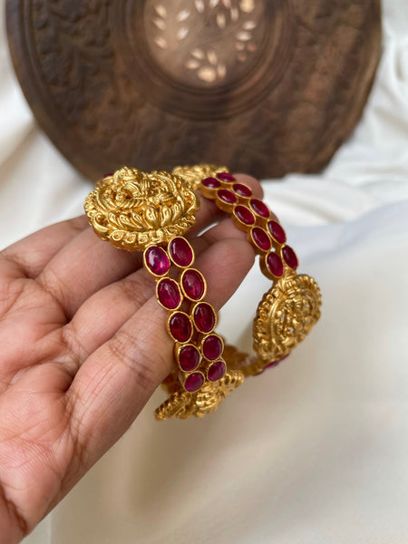 Nagas Lakshmi kemp bangles in 2 Colors