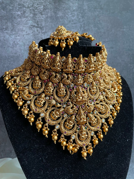 Premium Nagas temple work Choker