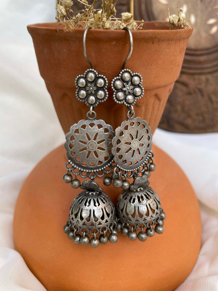 Antique filigree Jhumkas